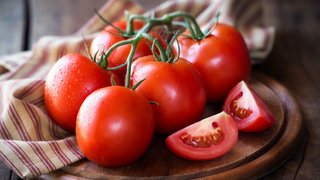 puruzsuz cilt icin domates